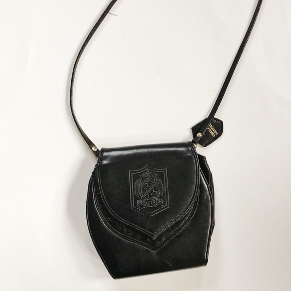 Vintage Belle Rose Leather Purse - Picture 2 of 5